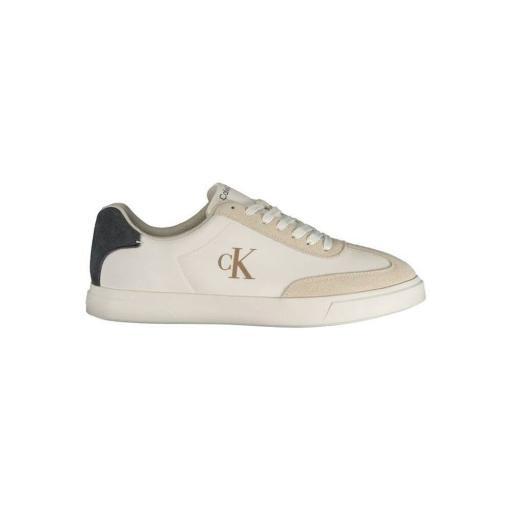 Calvin Klein White Polyester Men's Men's Sneaker
